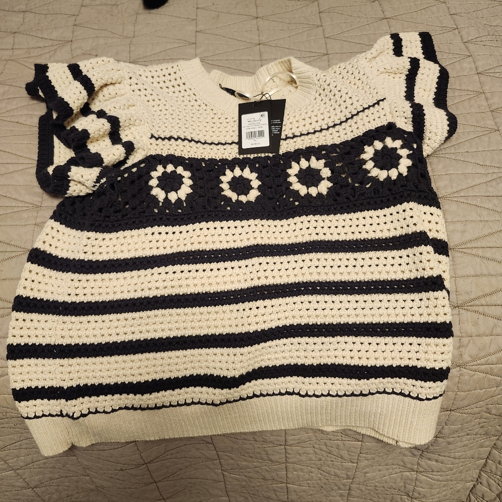 Rails crochet sweater size XL